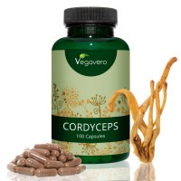 Bild von Cordyceps Pilz Extrakt CS-4 (Raupenpilz) 500mg, 120 vegane Kapseln