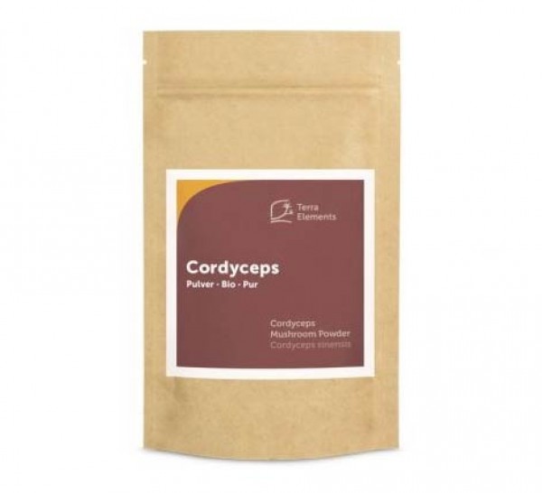 Cordyceps Pulver (Raupenpilz), Bio, Rohkost, 100g
