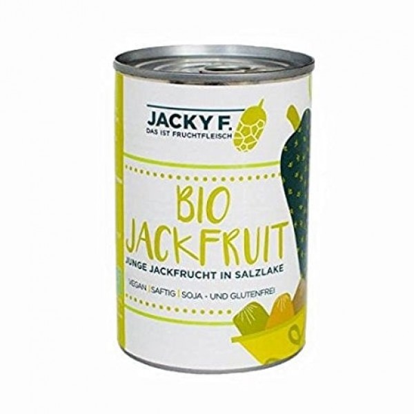 Jackfrucht Würfel in Salzlake (Jackfruit) Bio, Gulasch Fleischersatz B-Ware
