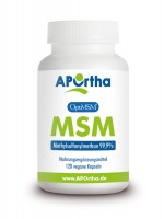 Bild von MSM Kapseln (Organischer Schwefel - Methylsulfonylmethan) 850mg, 120 vegane Kapseln