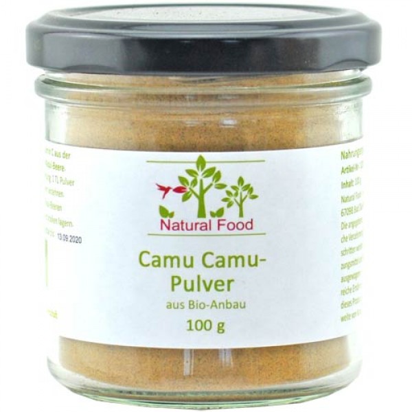 Camu Camu Pulver, Bio, Rohkostqualität, vegan, 100g