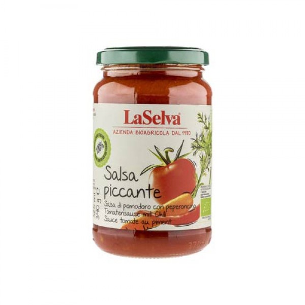 Salsa piccante - Tomatensauce mit frischem Gemüse und Chili Bio