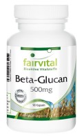Bild von Beta Glucan 500mg, vegan, 90 Kapseln