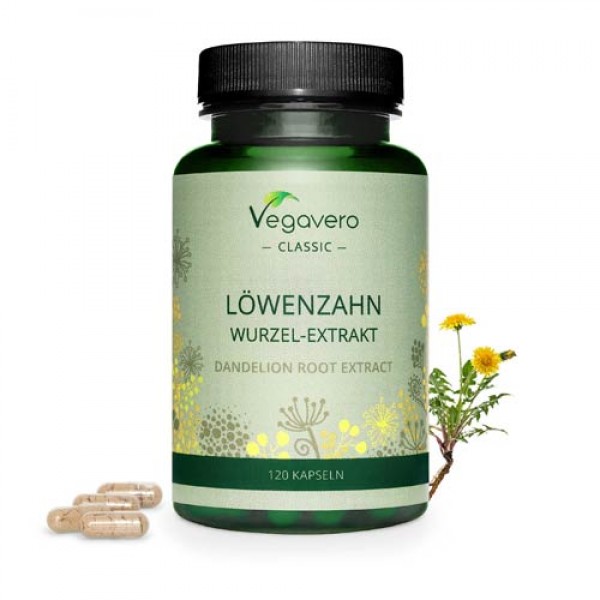 Löwenzahnwurzel, 140mg, 120 vegane Kapseln