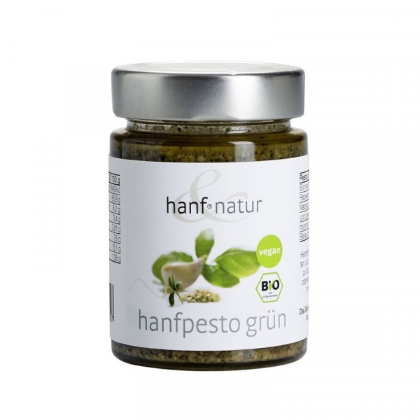 Hanf Pesto grün, Bio, Rokost, vegan, 150g