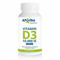 Bild von Vitamin D3 Depot 10.000 IE, vegetarisch, 120 Kapseln