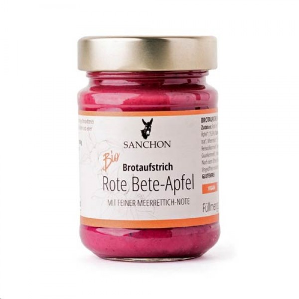 Brotaufstrich Rote Bete Apfel - BIO -