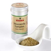 Bild von Mozzarella-Tomaten Kräuter-Meersalz