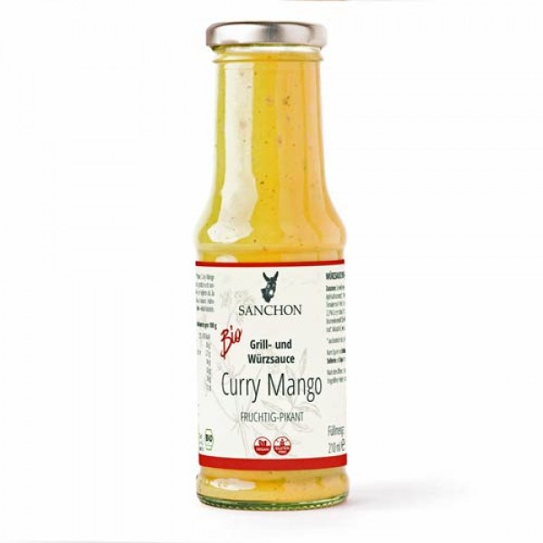 Curry Mango Grillsauce - BIO-