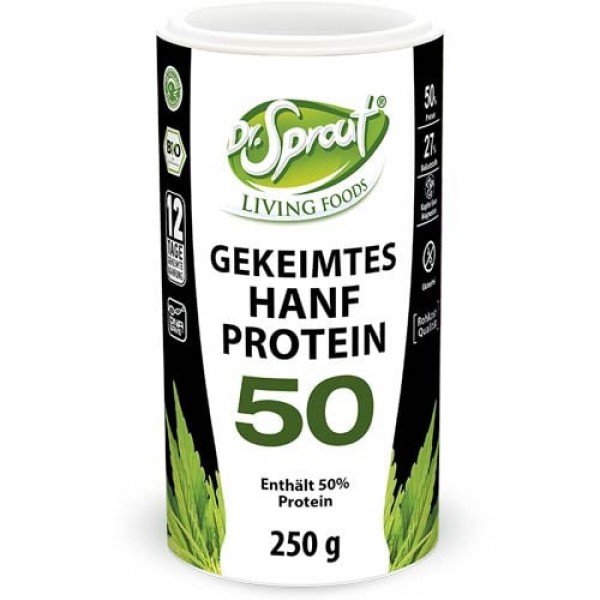 Dr. Sprout gekeimter Bio Hanf, 250 g